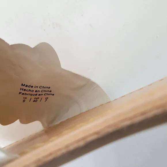 Draper James Floral Embroidered Slip-On Sandals Size 9 - Picture 8 of 8